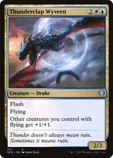 Serpe da Trovoada / Thunderclap Wyvern - Magic: The Gathering - MoxLand